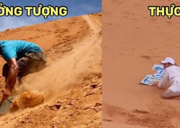 Trò chơi khiến khách du lịch “khờ ngang”, tuy bất ổn nhưng ai đến Phan Thiết cũng phải trải nghiệm 1 lần trong đời