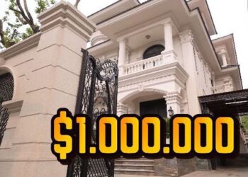 Soi biệt thự của đại gia ngầm bỏ 1,5 tỷ chỉ để mua gạch lát sàn, 100% người xem chê một điều
