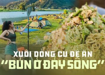 Không chỉ có cá đối cồi, mứt biển, mì Quảng mới là đặc sản, gia đình nào nghỉ lễ ở Đà Nẵng nhớ ghé bờ Cu Đê thưởng thức “bún ở đáy sông” có 1 không 2