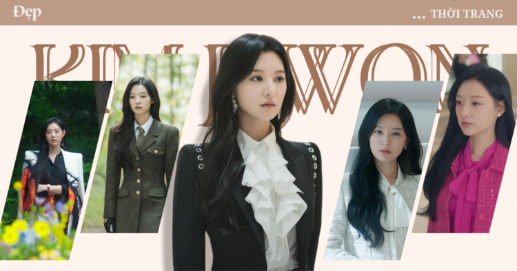 Đẳng cấp thời trang quyền lực của “nữ tài phiệt” Kim Ji Won trong “Queen of Tears”