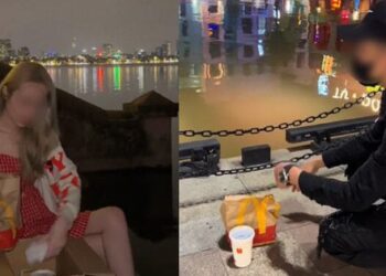‘Dựa hơi’ cái chết của Mèo Béo, TikToker Việt thả đồ ăn xuống Hồ Tây gây phẫn nộ