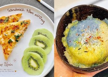 Khéo tay biến món ăn sáng của con như dự tiệc, mẹ 9x được khen đúng là người mẹ bé nào cũng ước