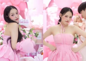 TikToker Trà Đặng xinh xỉu trong tiệc đầy tháng con gái, khoe vóc dáng thon gọn đáng mơ ước chỉ 1 tháng sau sinh
