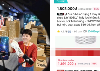 Xem livestream trăm tỷ tưởng mua được deal hời, ai ngờ phát hiện món còn rẻ hơn bán livestream